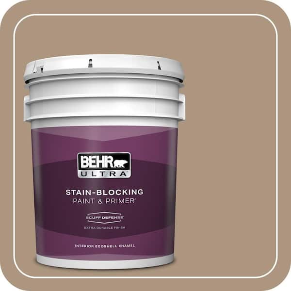 BEHR ULTRA 5 gal. Home Decorators Collection #HDC-SP14-5 Mocha Tan Extra Durable Eggshell Enamel Interior Paint & Primer