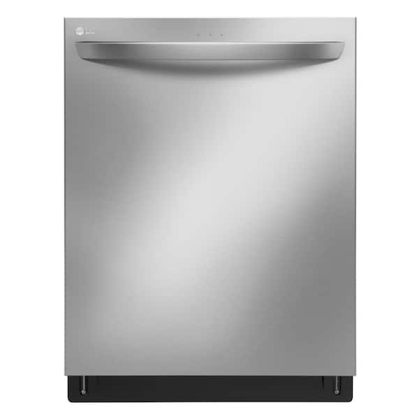 LG Top Control Tall Tub Smart Dishwasher with 3rd Rack and WiFi Enabled in Stainless Steel with Stainless Steel Tub, 44 dBA