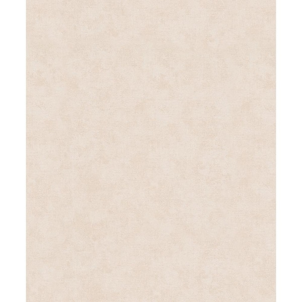 Unbranded Flora Collection Beige Plain Texture Pearlescent Finish Non-Pasted Vinyl on Non-woven Wallpaper Sample