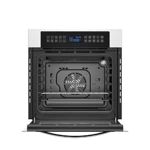 24 in. Single Wall Electric Oven with Convection in Stainless Steel - Soft Controls