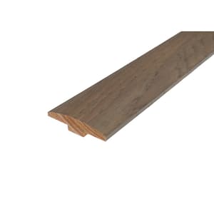 Havana 0.28 in. Thick x 2 in. Wide x 78 in. Length Wood T-Molding
