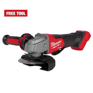 M18 FUEL 18V Lithium-Ion Brushless Cordless 4-1/2 in./5 in. Grinder w/Paddle Switch (Tool-Only)