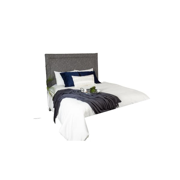 Leffler Home River Shibori Indigo King Panel Bed