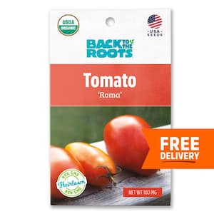 Organic Roma Tomato Seed (1-Pack)