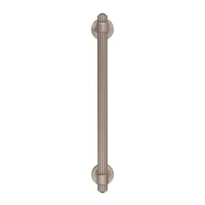 Sea Grass 6-5/16 in. (160mm) Traditional Satin Nickel Bar Cabinet Pull