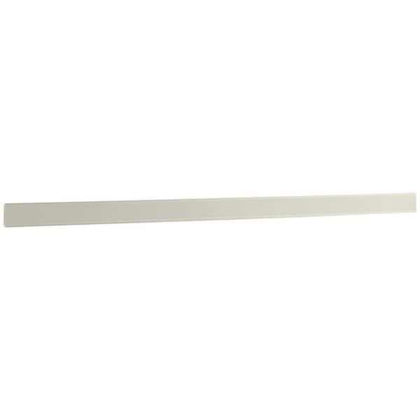 Hampton Bay Designer Series Melvern 1 in. W x 96 in. H Battan Moulding in Cloud