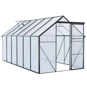 Storhaus 6 ft. W x 10 ft. D x 6 ft. H Polycarbonate Black