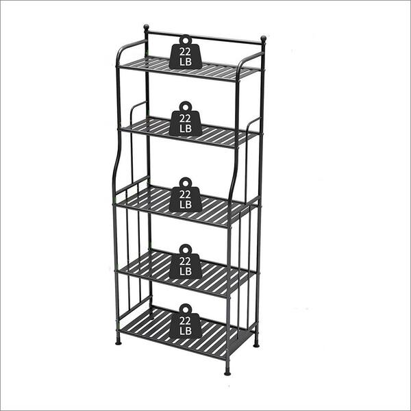 Tangkula 7-Tier Shoe Rack Free Standing Shelf Storage Modern Shoe Rack  Organizer Black