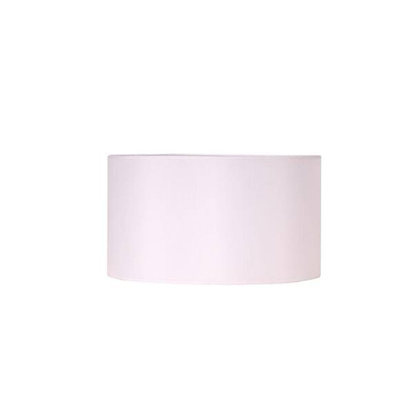Design House Eastport 3-Light White Drum Shade Pendant