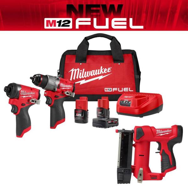 Milwaukee M12 FUEL 12Volt Cordless Hammer Drill and Impact Driver