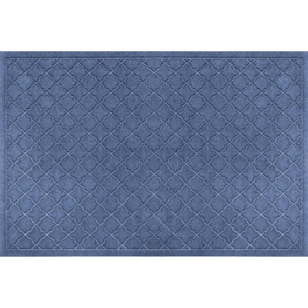 Waterhog Cable Weave Doormat, 3' x 5' - Navy
