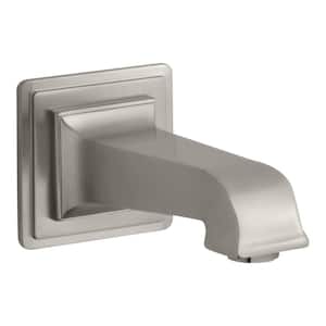 Pinstripe Pure Wall-Mount Bath Spout in Vibrant Brushed Nickel