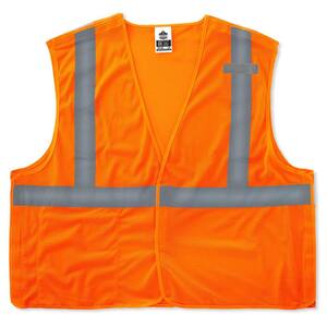 GLoWEAR XS Orange Hi-Vis Type R Class 2 Econo Breakaway Mesh Vest