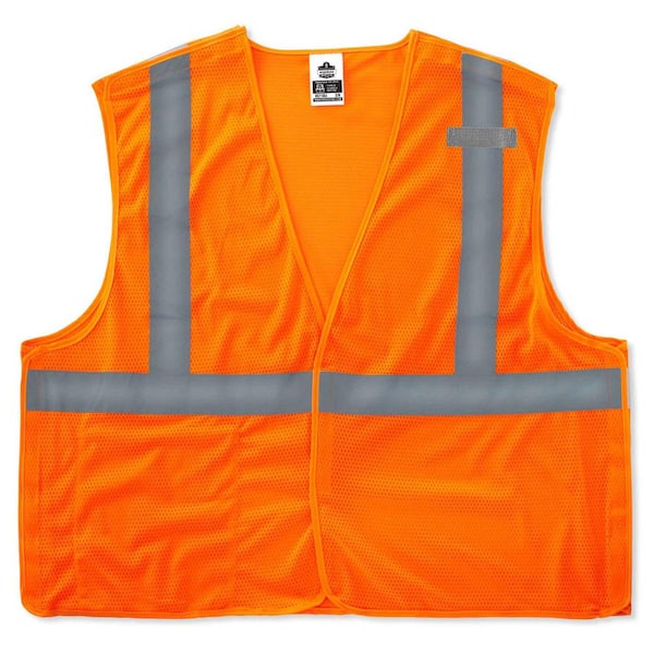 Ergodyne GLoWEAR XS Orange Hi-Vis Type R Class 2 Econo Breakaway Mesh Vest