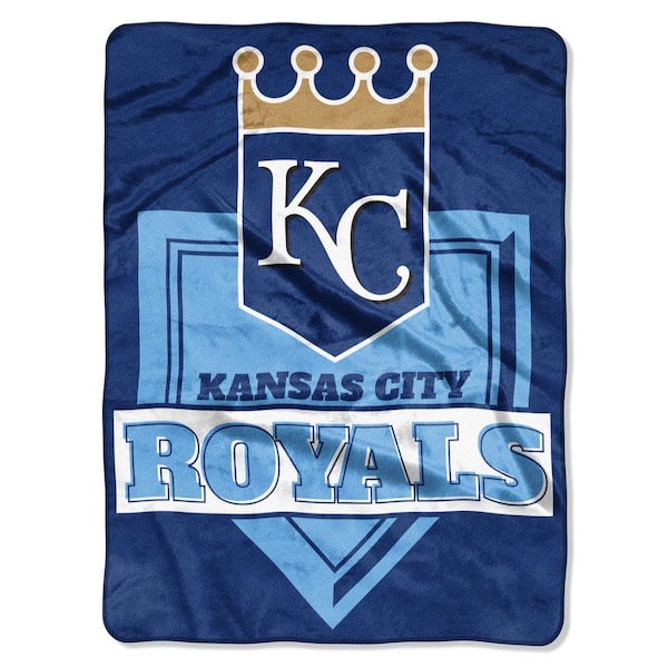 THE NORTHWEST GROUP Home Plate Kansas City Royals Polyester Twin Knitted Blanket