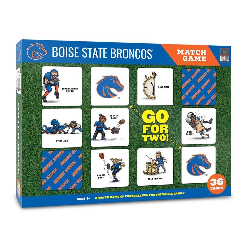 NCAA Boise State Broncos Licensed Memory Match Game