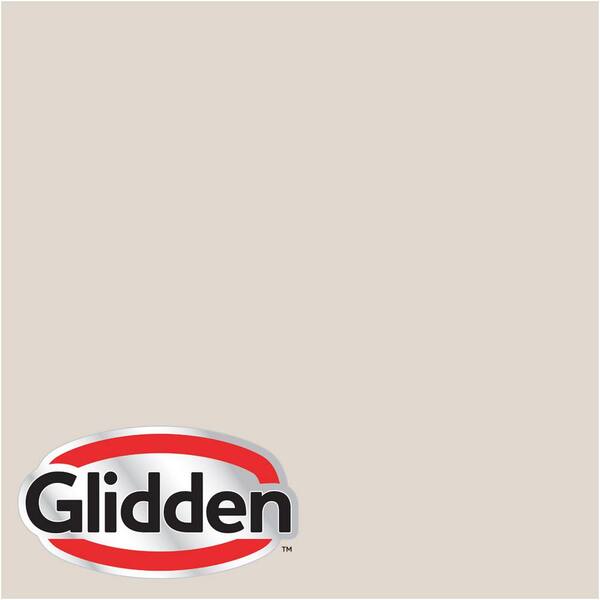 Glidden Premium 1 gal. #HDGWN35 Whitecliff Beige Flat Interior Paint with Primer