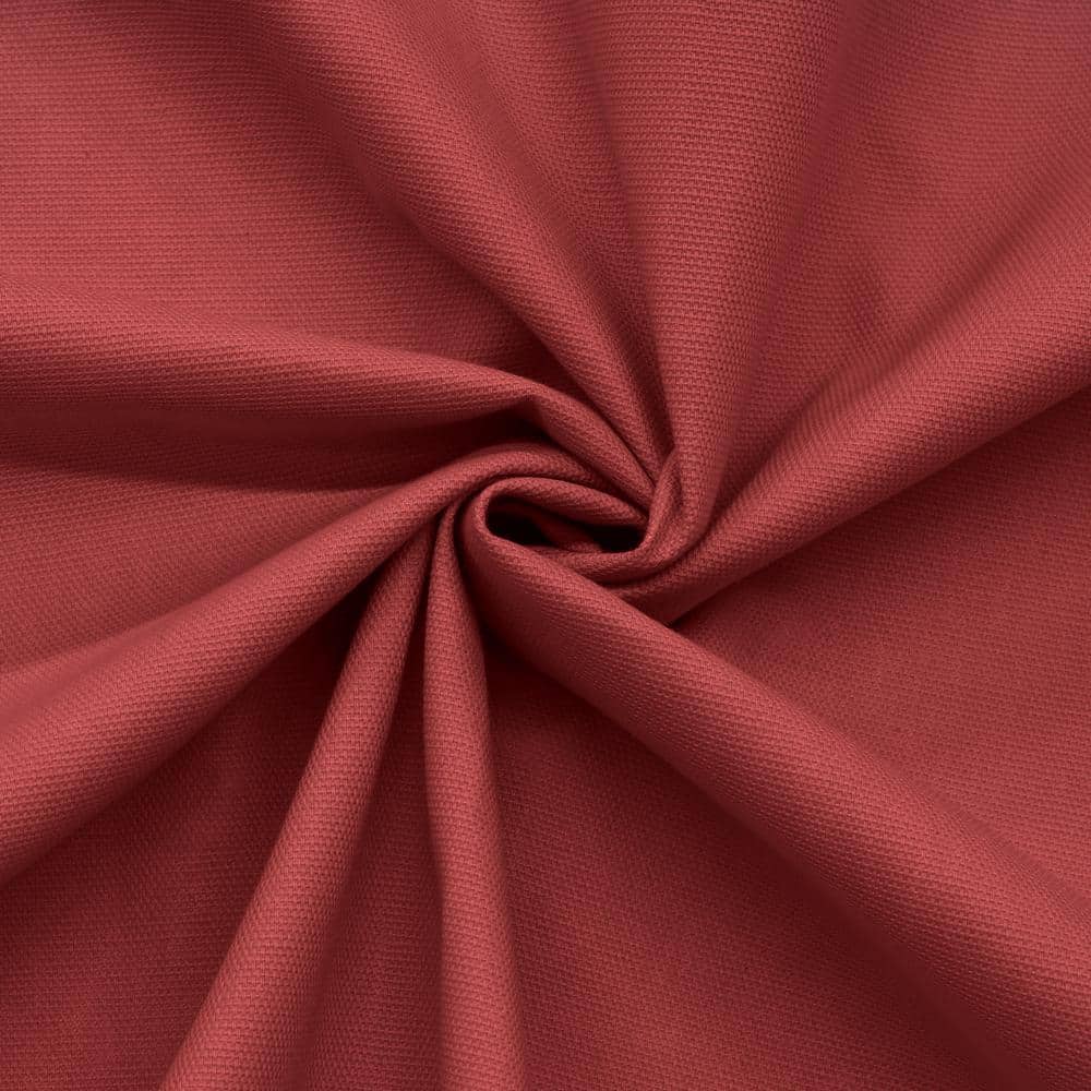 Burgundy Cotton Room-Darkening Curtain Panels, 80" x 63"