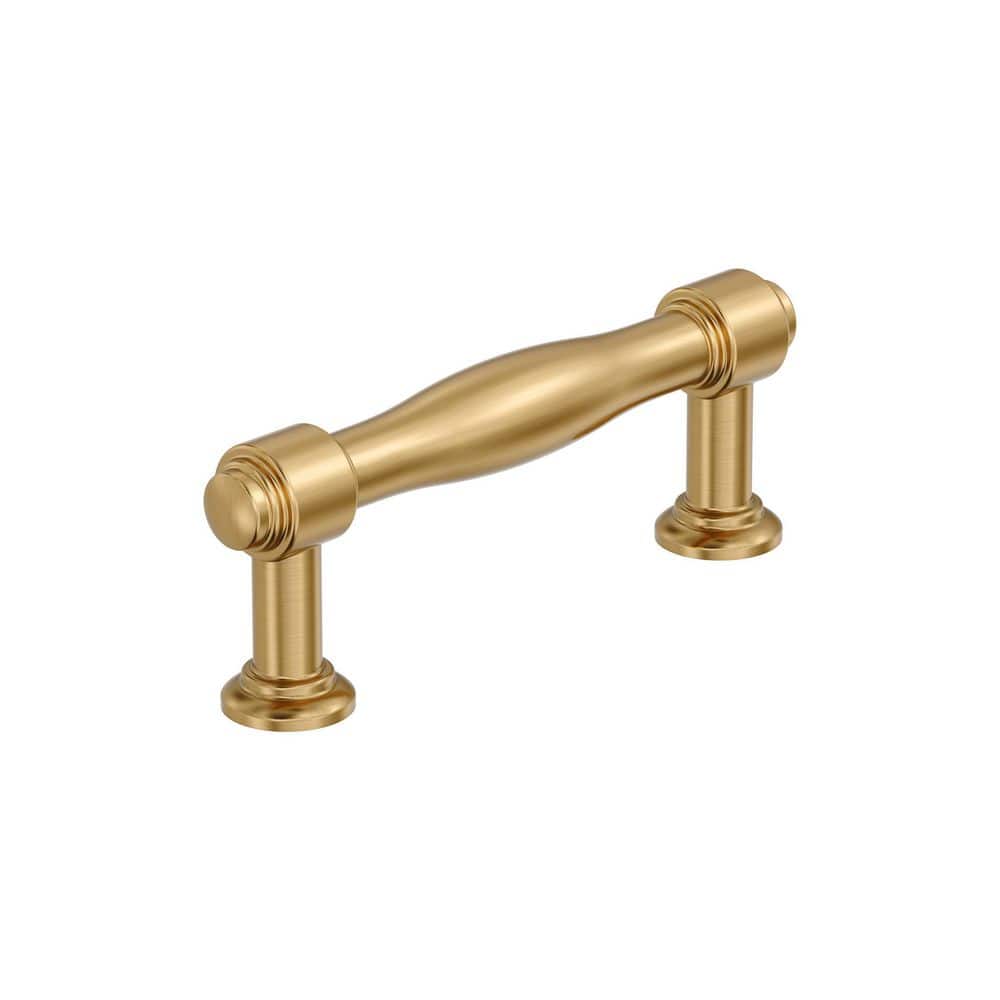 Enlivity 3 inch (76mm) Center-to-Center Champagne Bronze Bar Cabinet Pull price history on PriceWatchPro