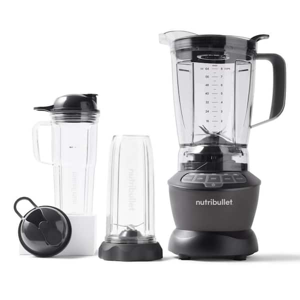 NutriBullet 64 oz. 3-Speed Black Combo Blender with Pulse and Extract