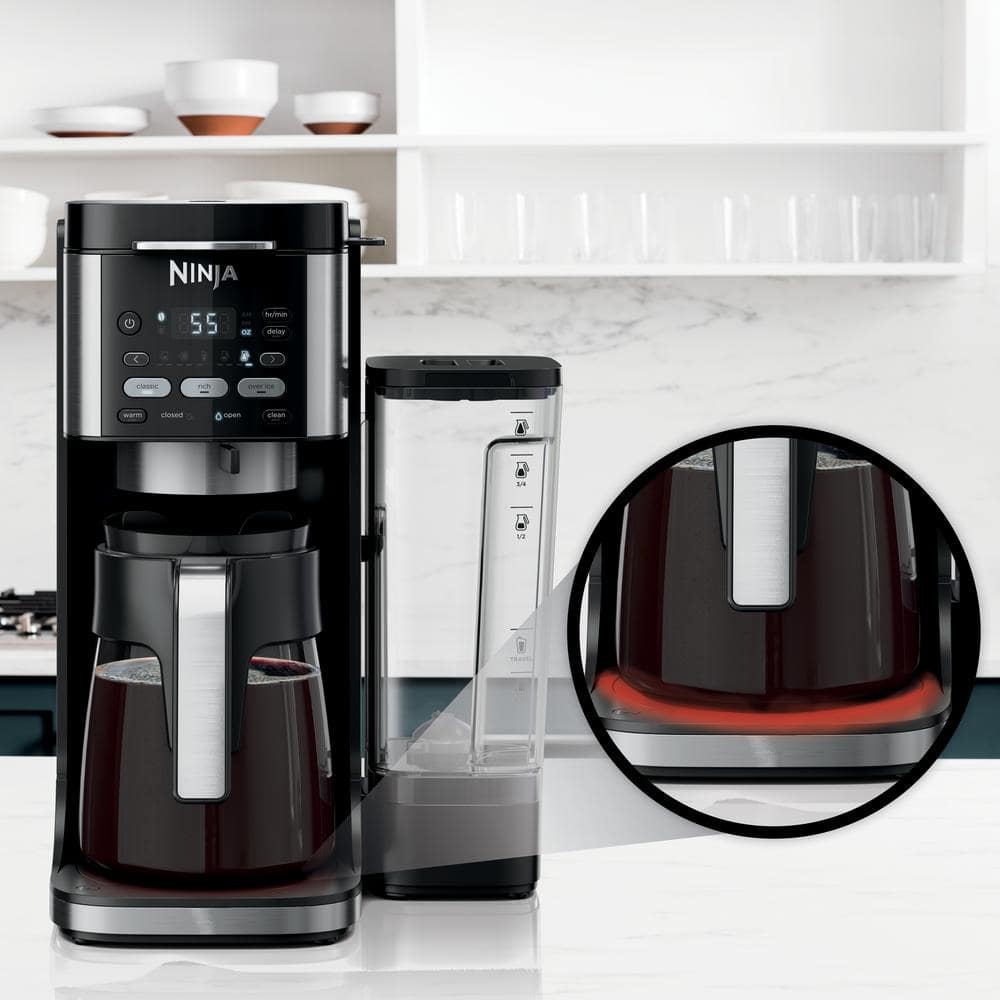 Ninja DualBrew Black 12-Cup Hot and Iced Coffee Maker