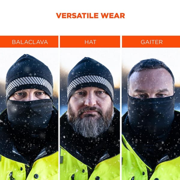 Ergodyne N-Ferno 6831 Reflective Polyester 3-in-1 Balaclava  display picture 1