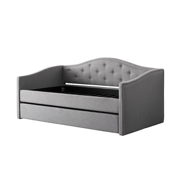 CorLiving Fairfield Gray Twin Daybed with Trundle