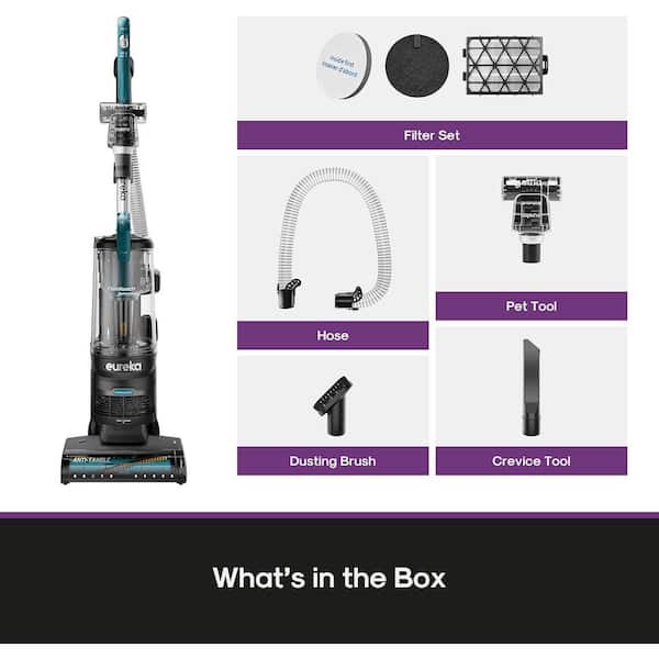 Eureka Flexreach Bagless Corded HEPA Filter Upright Vacuum for
