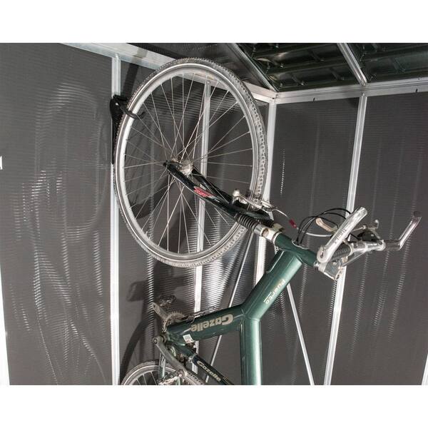 shed bike hanger
