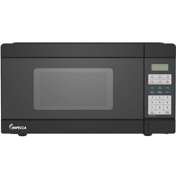 Impecca 1.1 Cu Ft Countertop Microwave Oven, 1000w W/ 10 Power
