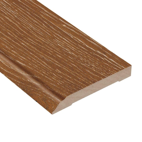 HOMELEGEND Wire Brushed Heritage Oak 1/2 in. Thick x 3-1/2 in. W x 94 in. L Wall Base Hardwood Trim