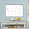 WallPOPs 24 in. x 36 in. White Monthly Calendar Memo Board WPE0447