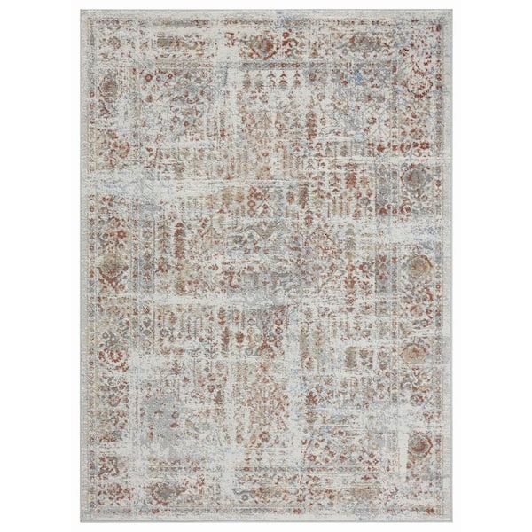 United Weavers Austin Nixon Rust 9 ft. 10 in. x 13 ft. 2 in. Oversize Area Rug