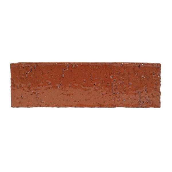 Unbranded Gran Brique Lucent 7.63 in. x 0.63 in. x 2.25 in. Glazed Clay Brick-DISCONTINUED