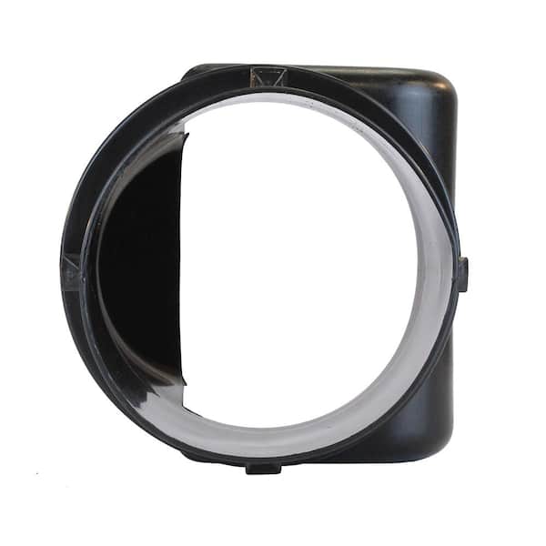 Advanced Drainage Systems - 4 in. Singlewall x 4 in. x 3 in. Downspout Adapter