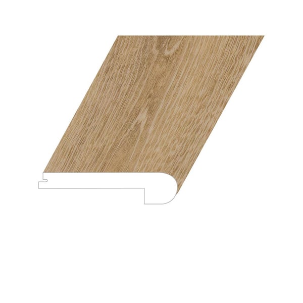 Montserrat Romulus Concept Oak 1 in. T x 4.5 in. W x 94.5 in. L Vinyl Flush Stair Nose Molding