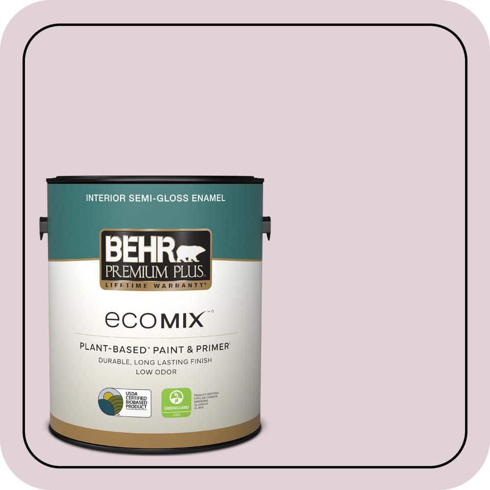 1 gal. #T15-7 Secret Blush Semi-Gloss Enamel EcoMix Plant-Based Interior Paint & Primer price history on PriceWatchPro