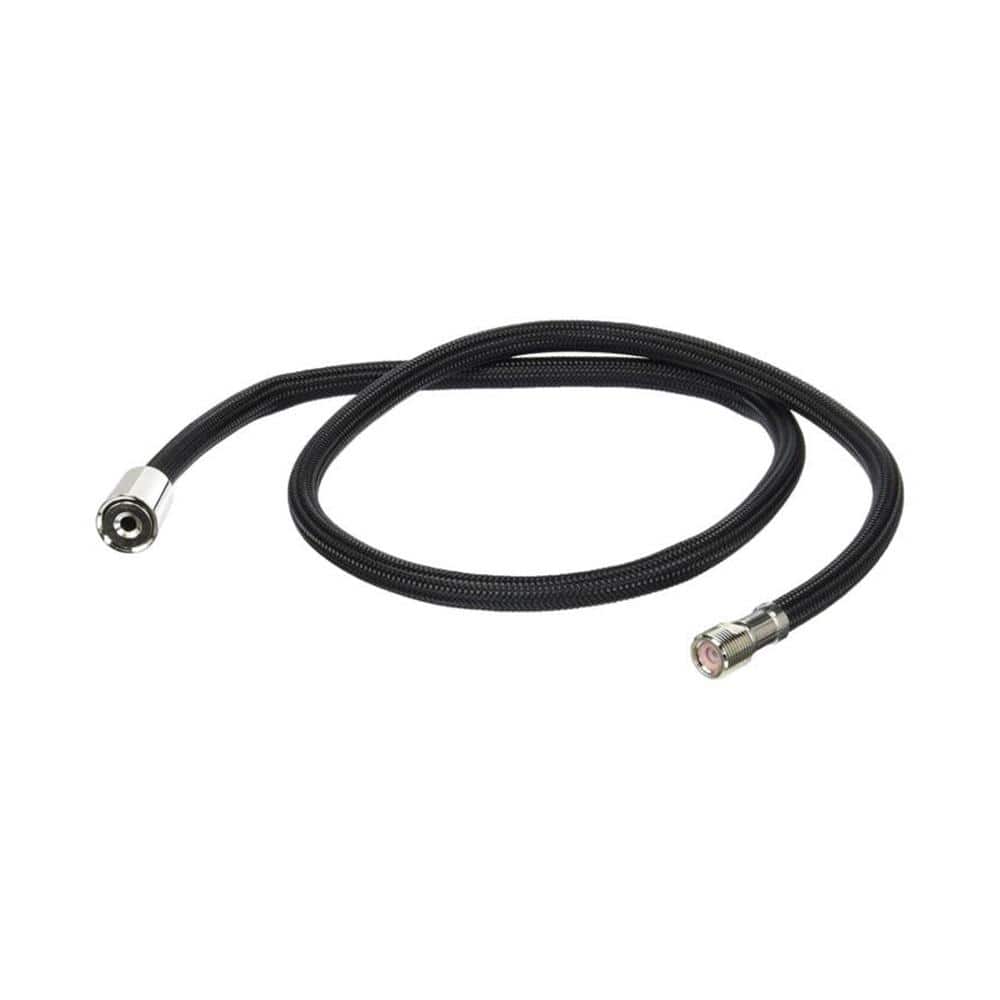Sidespray Black Nylon 47 in. Hose Only With Rinse Hose Ferrule In Polished Chrome price history on PriceWatchPro