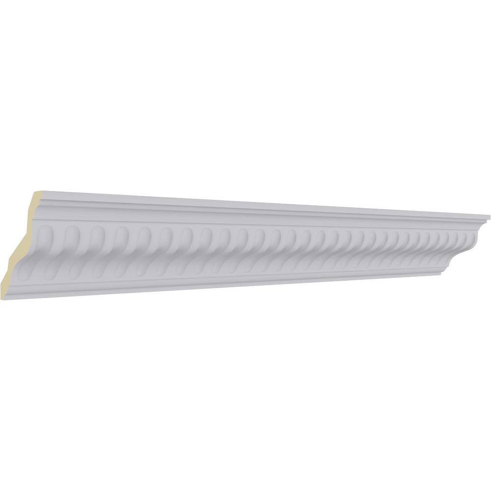 Linus White Polyurethane Crown Moulding 94.5"