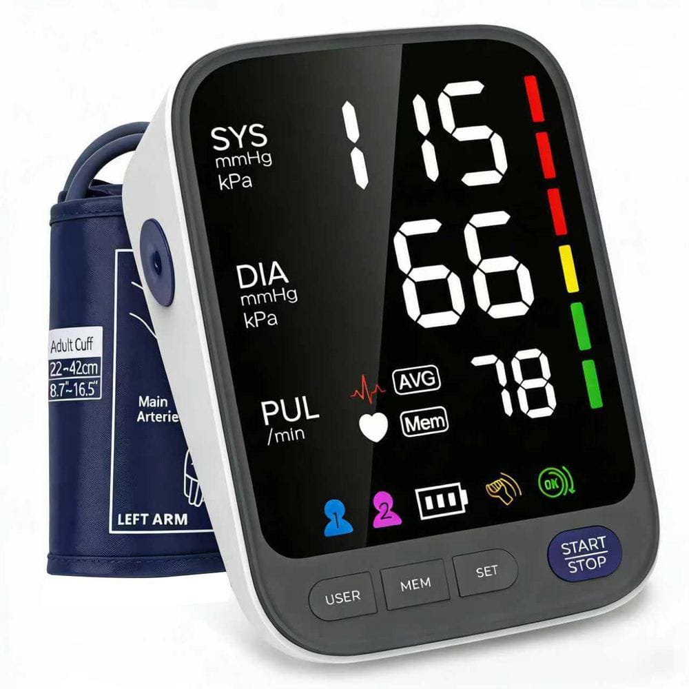 Automatic Upper Arm Blood Pressure Monitor for Home Use, Accurate BP Machine with Hypertension Indicator price history on PriceWatchPro
