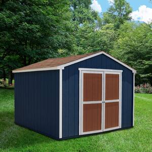 Do-It-Yourself Princeton 10 ft. x 10 ft. Wood Storage Shed Building