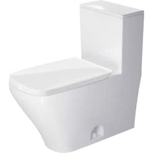 DuraStyle 1-Piece 1.28 GPF Single Flush Square Toilet in White