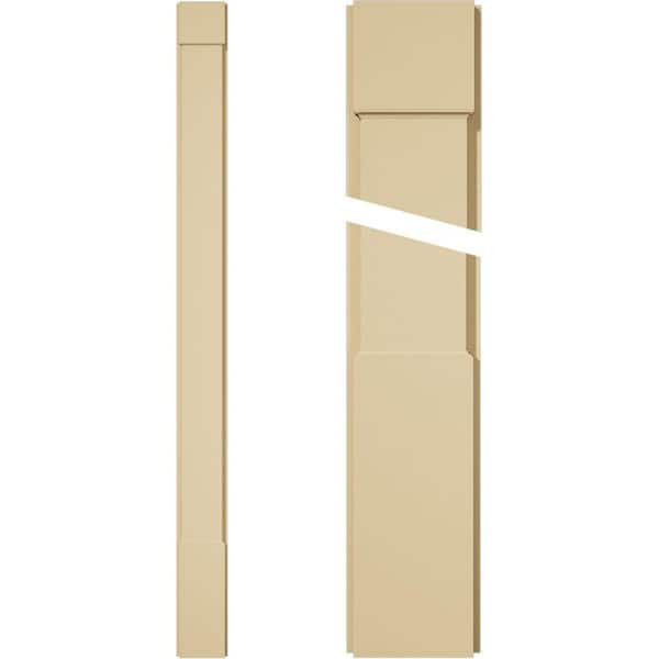 2 in. D x 7 in. W x 90 in. L Primed Polyurethane Pilaster 1-Pack
