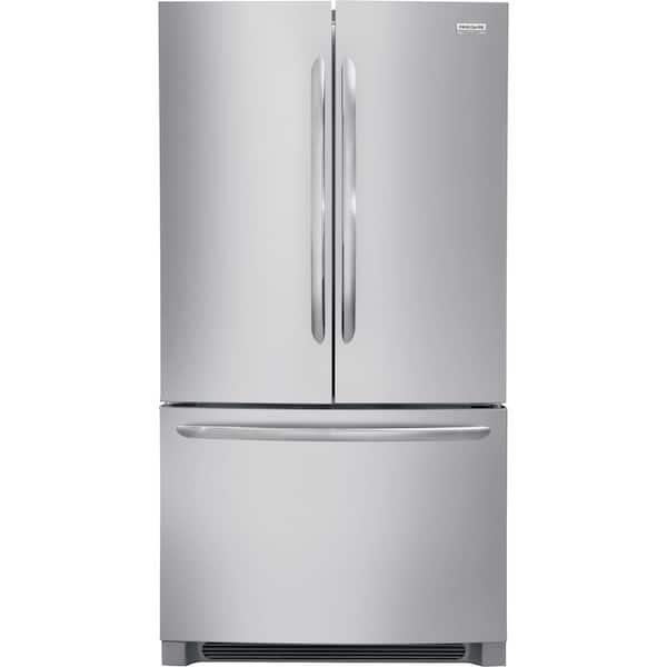 FRIGIDAIRE GALLERY 22.4 cu. ft. Non-Dispenser French Door Refrigerator in Smudge-Proof Stainless Steel Counter Depth