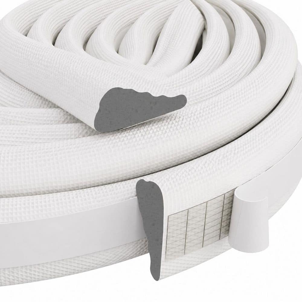 0.9 in. x 118 in. White Door Window Insulation Tape Weatherstrip Wedge Seal Self Adhesive Draft Noise Blocker 1 Roll price history on PriceWatchPro