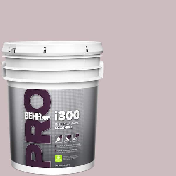 BEHR PRO 5 gal. #100E-3 Pastel Violet Eggshell Interior Paint