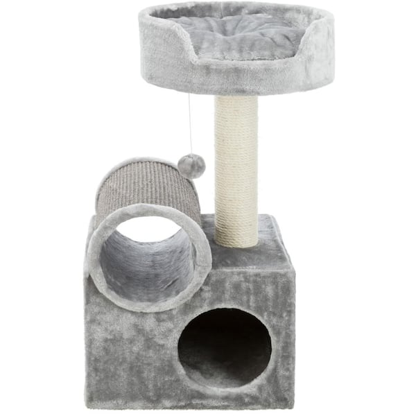 TRIXIE Gray Tolar Cat Condo Tower