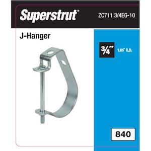 3/4 in. Lay-In Pipe Hanger Silver (Strut Fitting)