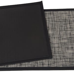 Basketweave Textline Dark Gray 18 in. x 47 in. Anti-Fatigue Standing Mat