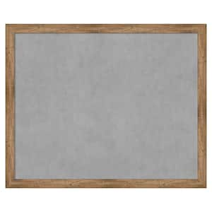 Owl Brown Narrow 44 in. x 36 in Framed Magnetic Board